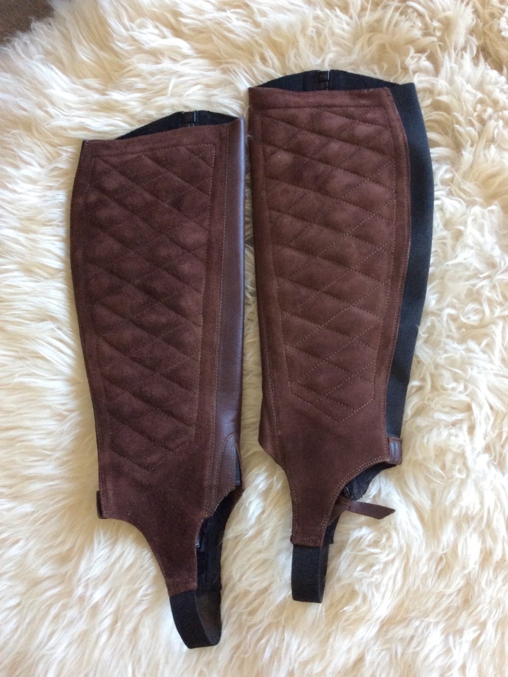 Ariat Classic Chaps - W's Small Tall - NEW - Chocolate